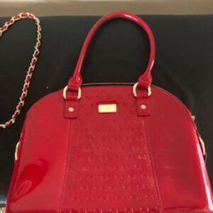 St. John red purse